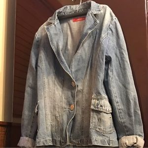 Womens XXL denim jean jacket.Good condition.